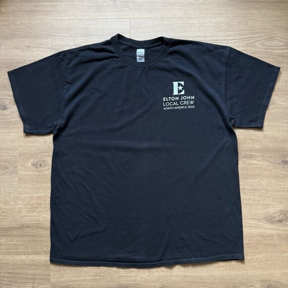 Elton John Local Crew 2022 Tour Employee Staff Exclusive Sz XL Riggers Stewards - Picture 8 of 8